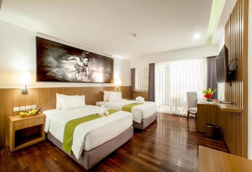 풀장 전망 디럭스 룸, New Garden View Resort   Chse Certified