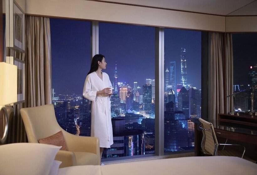 스탠다드 룸 더블 침대 2개, Shanghai Marriott Marquis City Centre