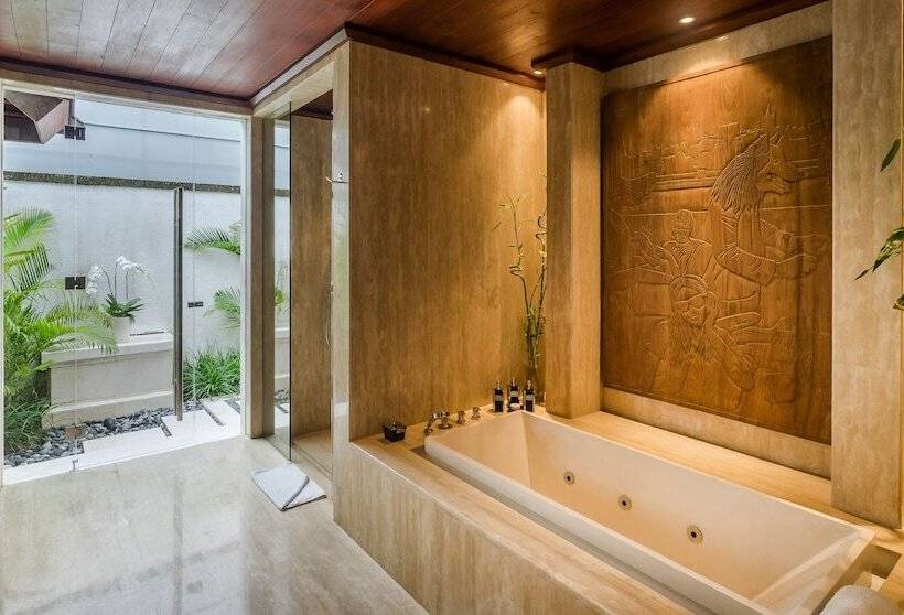 וילת דלוקס, חדר שינה 1 עם נוף לים, The Edge Bali