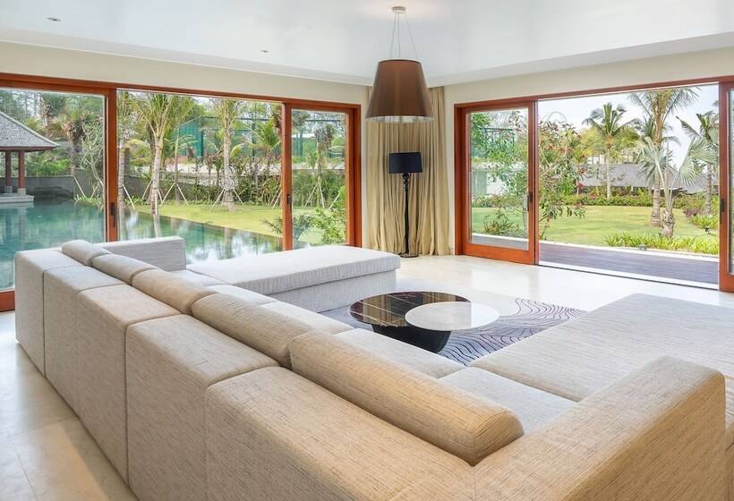 וילת דלוקס, חדר שינה 1 עם נוף לים, The Edge Bali