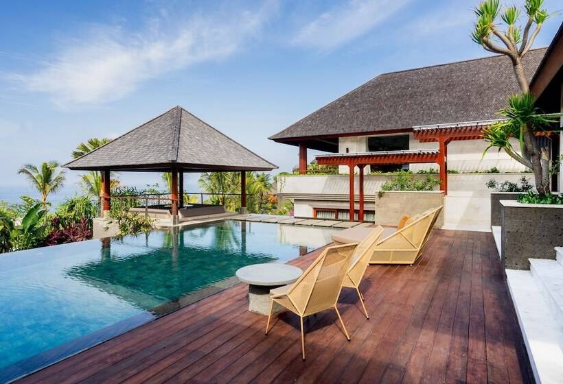 וילת דלוקס, חדר שינה 1 עם נוף לים, The Edge Bali