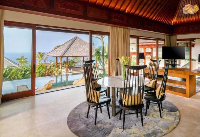 וילת דלוקס, חדר שינה 1 עם נוף לים, The Edge Bali