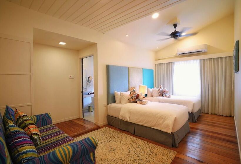 Вилла 1 Спальня, Sutera Sanctuary Lodges At Manukan Island