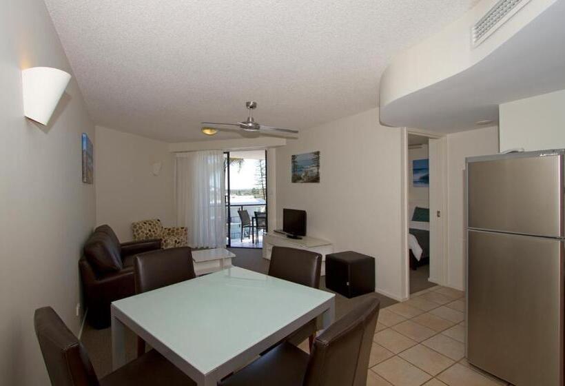 침실 1개 바다 전망 아파트, The Beach Retreat Coolum