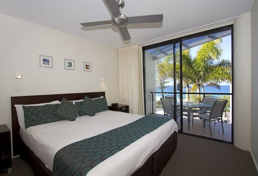 침실 1개 바다 전망 아파트, The Beach Retreat Coolum