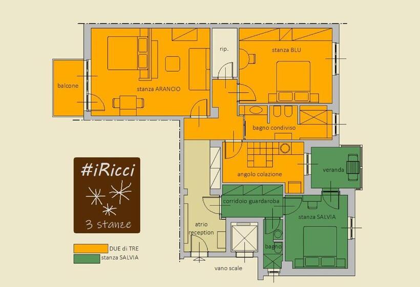 带1个卧室的公寓, #iricci3stanze