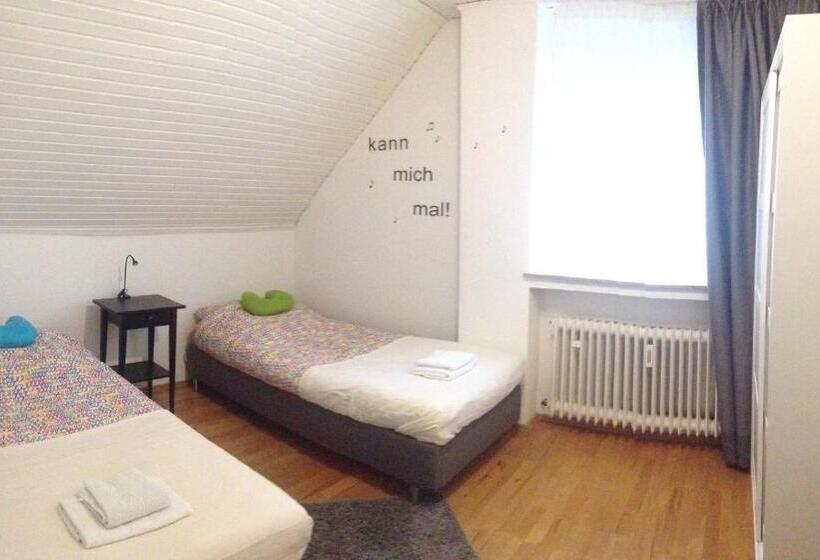 شقة غرفتين, Dormitorium Kaarst Wohnraum Auf Zeit