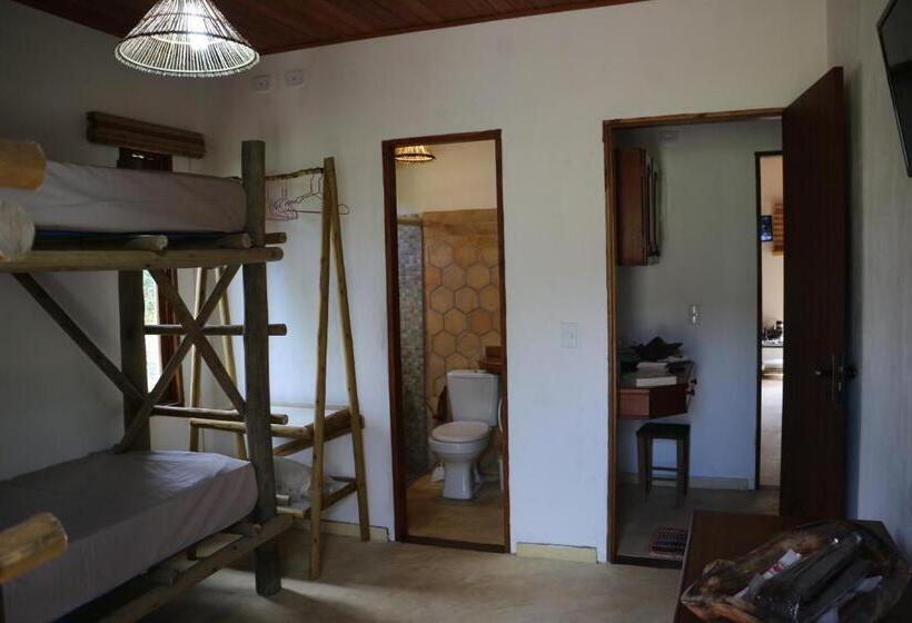 4인용 스탠다드 룸, Casa Do Capão