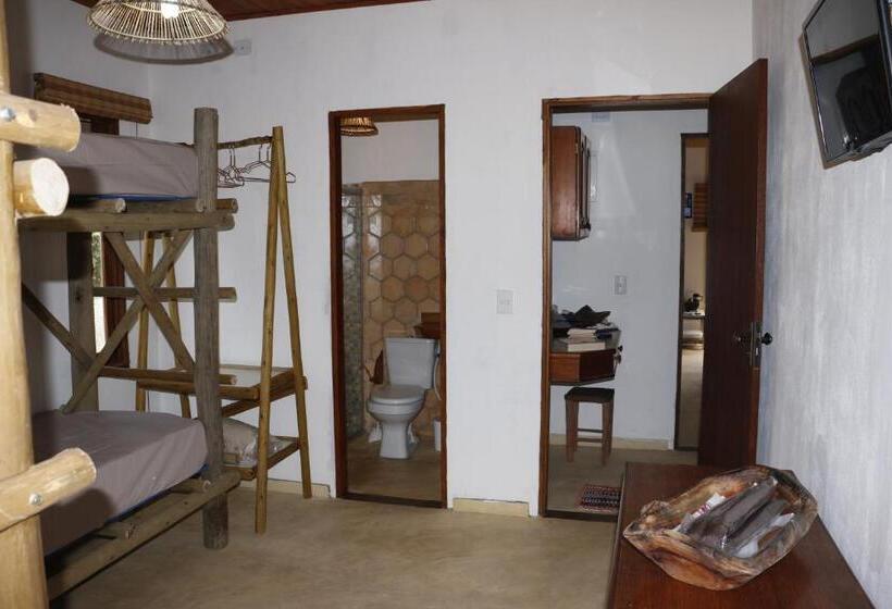 4인용 스탠다드 룸, Casa Do Capão