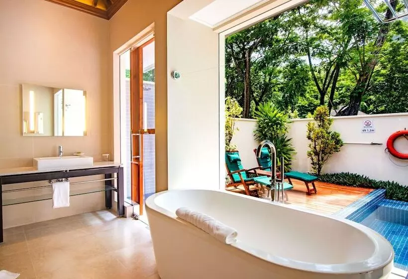 ویلای یک اتاق خوابه با استخر شنا, Hilton Seychelles Labriz Resort & Spa