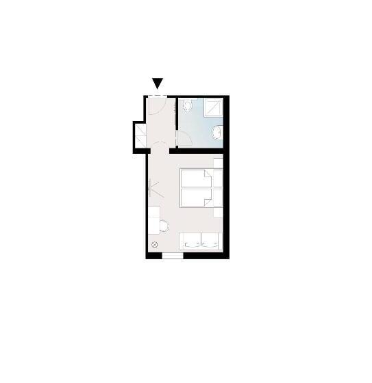 Quarto Estandar, Garni Apart Tina