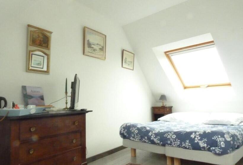 バスルーム共同エコノミー4人部屋, Gite Des Confitures à Lanvéoc Crozon