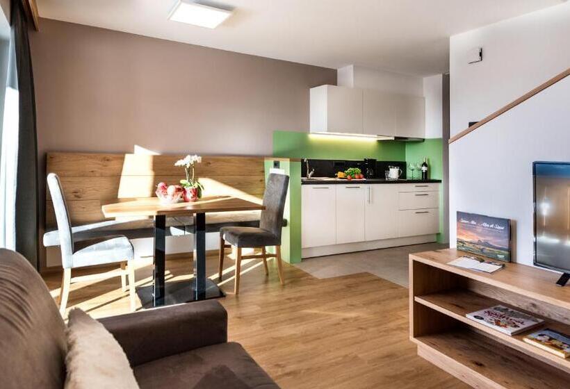 침실 1개 발코니 아파트, Putzerhof