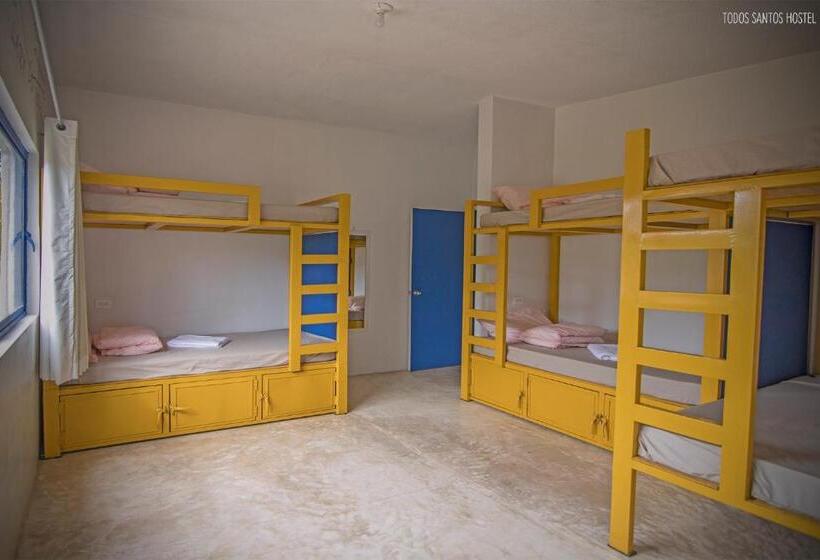 מיטה בחדר משותף, Todos Santos Hostel Super Fast And Stable Satellite Wifi