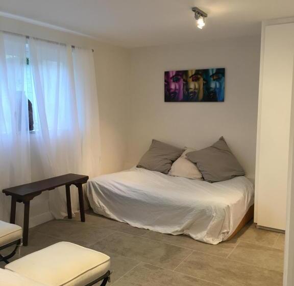 带1个卧室带花园景观的公寓, Private Luxury Retreat