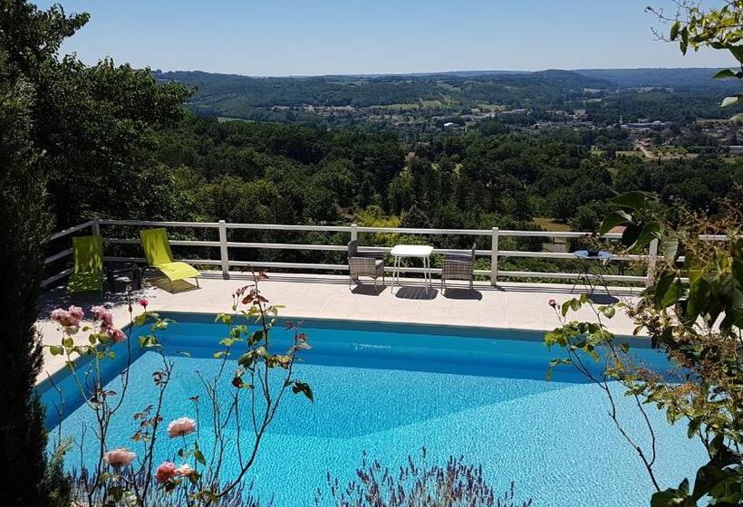 חדר סטנדרט נוף לבריכה, Le Clos Des Etoiles B&b