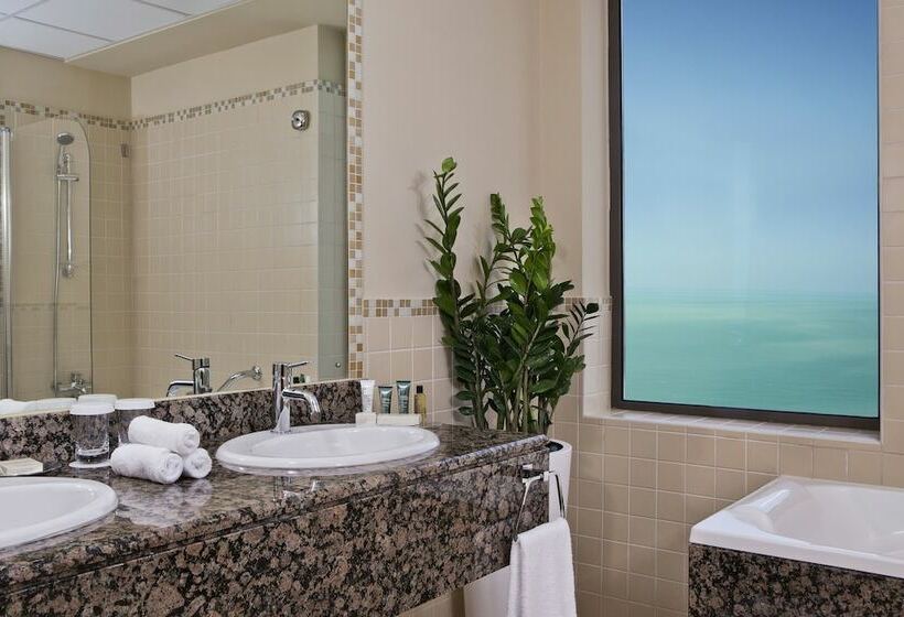 带海景的标准工作室, Hilton Dubai The Walk