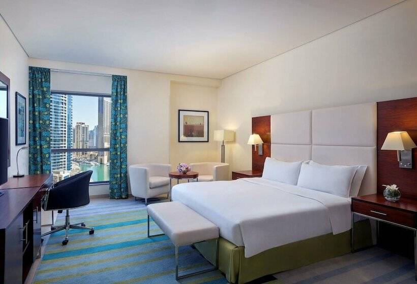 带双人床的标准工作室, Hilton Dubai The Walk