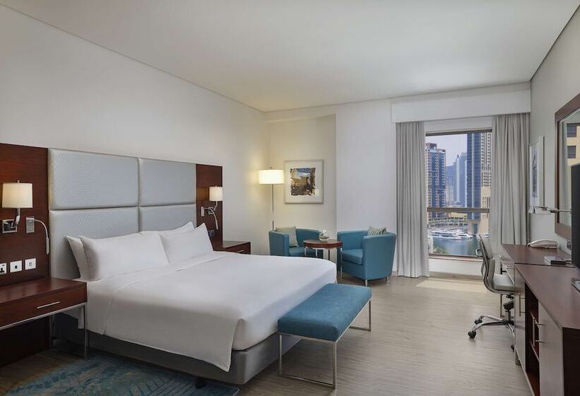带双人床的标准工作室, Hilton Dubai The Walk