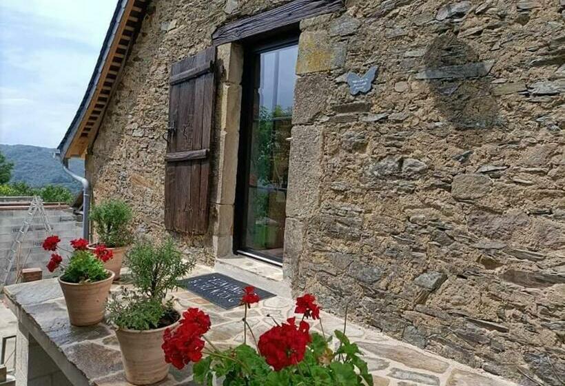 带阳台的豪华间, La Maison Bleue