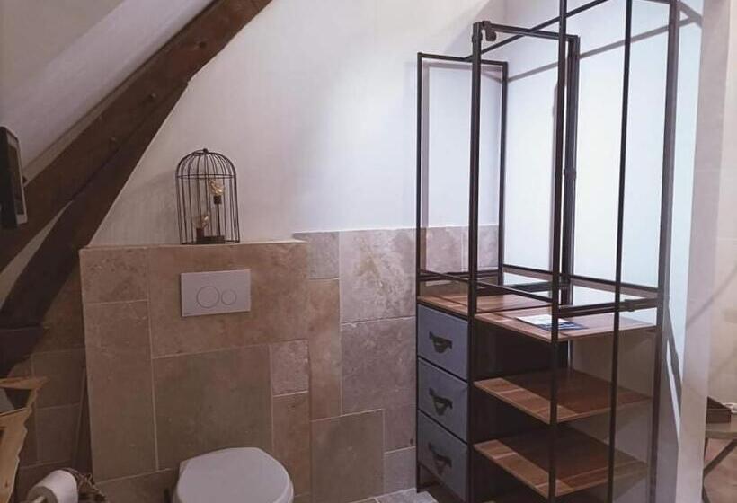 带阳台的豪华间, La Maison Bleue