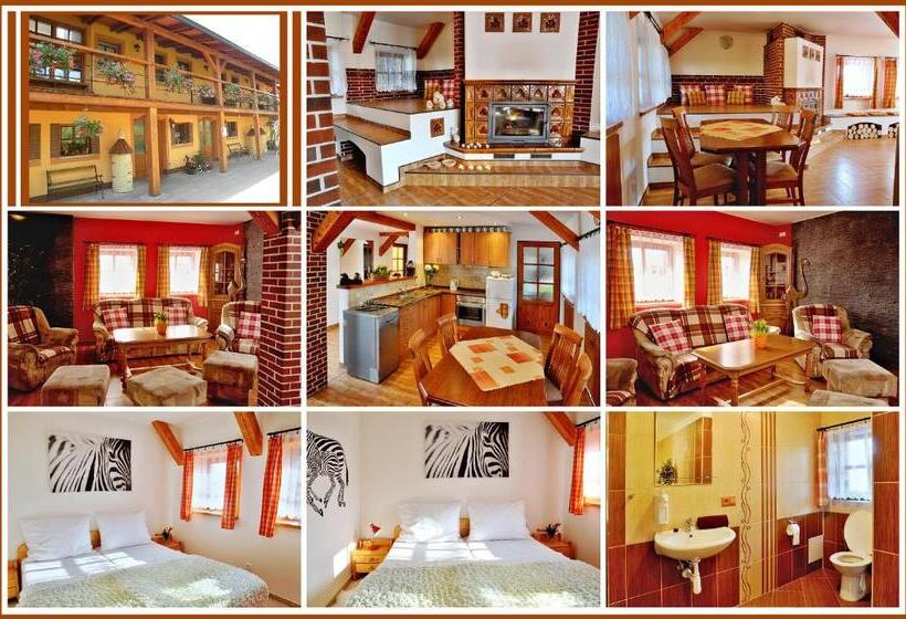 Family flat with garden view, Farma Wenet