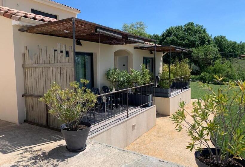 غرفة قياسية مزوَّدة بتراس, Au Fil Des Cévennes