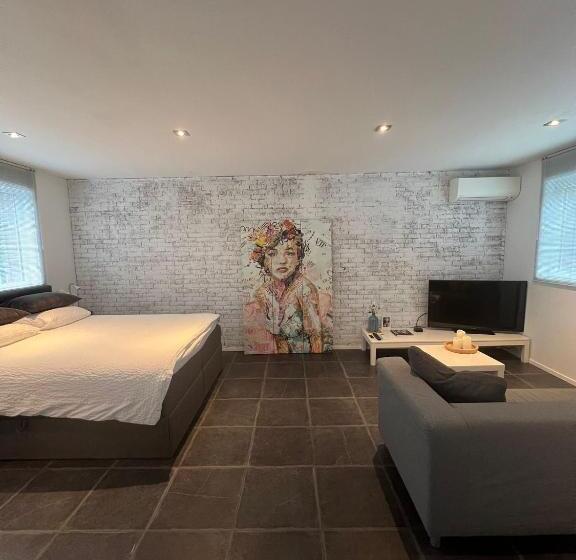 اتاق لوکس با چشمانداز باغ, B&b Sloterpark