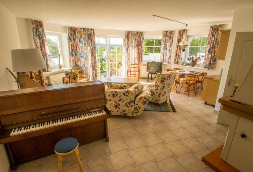 带1个卧室带观景的公寓, Haus Waldwiese