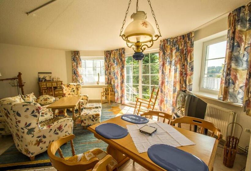 带1个卧室带观景的公寓, Haus Waldwiese