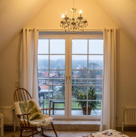 带1个卧室的带阳台的公寓, Haus Waldwiese