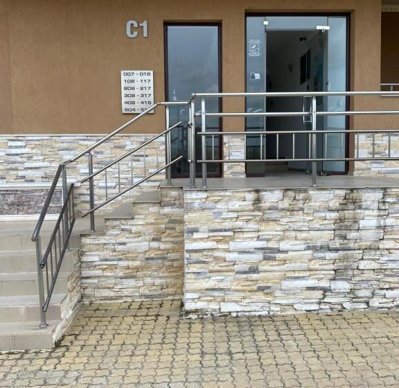 דירת חדר נוף לים, First Line Apartment At Obzor