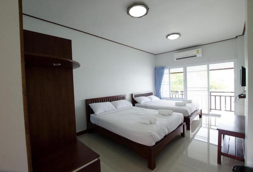 اتاق استاندارد با بالکن و چشمانداز دریا, Meena Resort