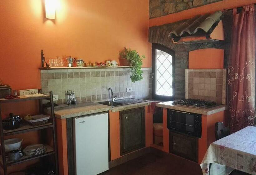 شقة ديلوكس غرفة واحدة, Agriturismo Le Grotte