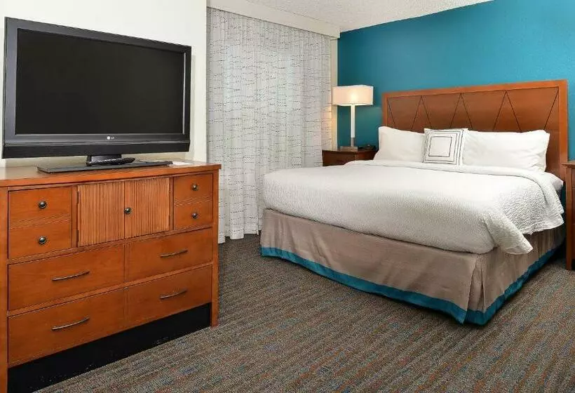 キングサイドベッドのスタンダードワンルーム, Residence Inn By Marriott Denver Airport At Gateway Park