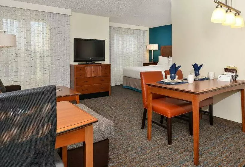 キングサイドベッドのスタンダードワンルーム, Residence Inn By Marriott Denver Airport At Gateway Park