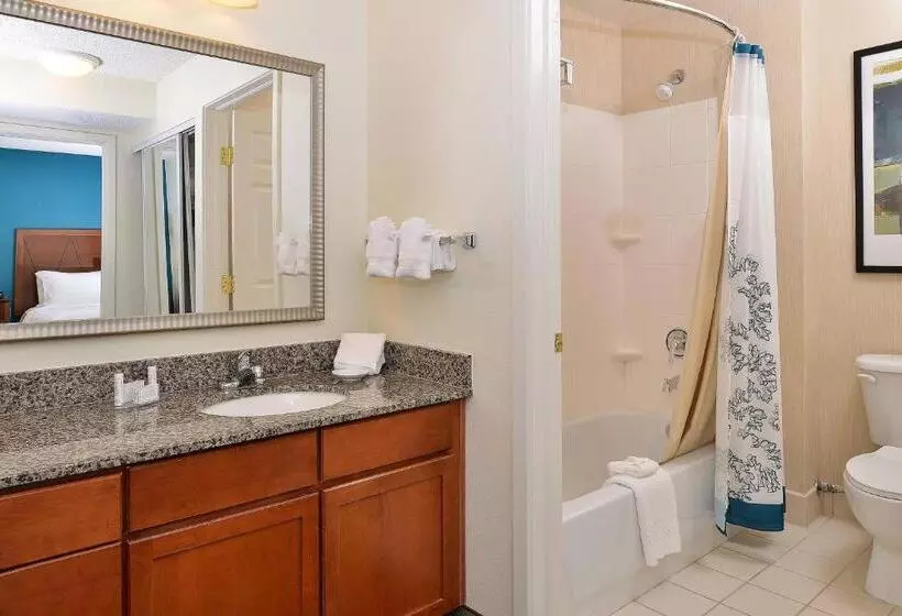 キングサイズベッドのスイートルーム, Residence Inn By Marriott Denver Airport At Gateway Park