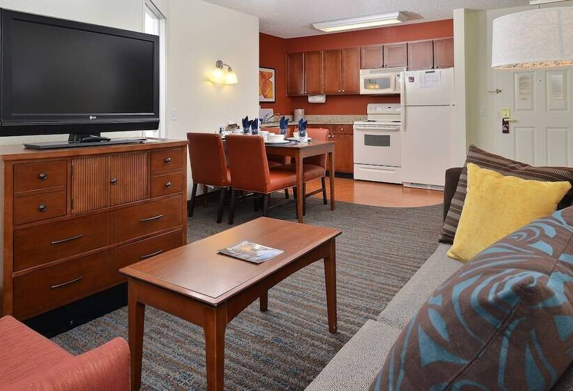 带2个卧室的套房, Residence Inn By Marriott Denver Airport At Gateway Park