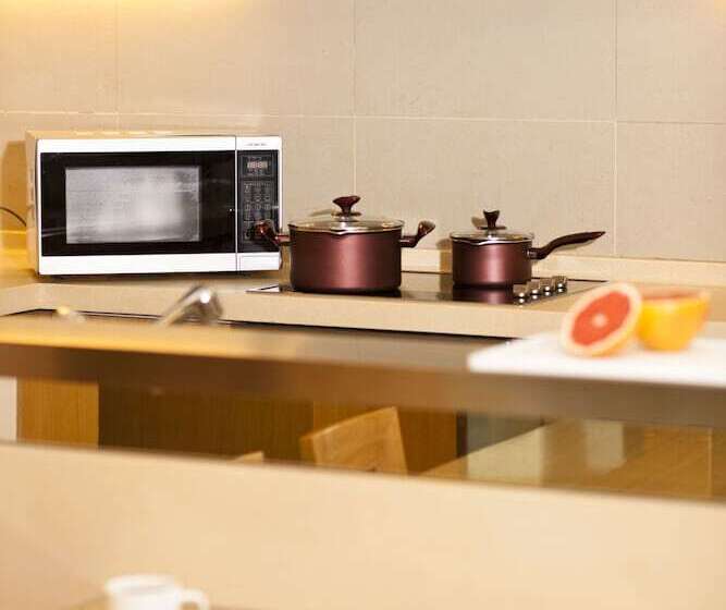 شقة إدارية غرفتين نوم, Somerset International Building Tianjin