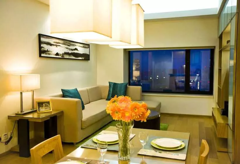 آپارتمان پریمیوم 1 خوابه, Somerset International Building Tianjin