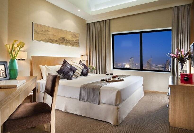 شقة إدارية غرفتين نوم, Somerset International Building Tianjin