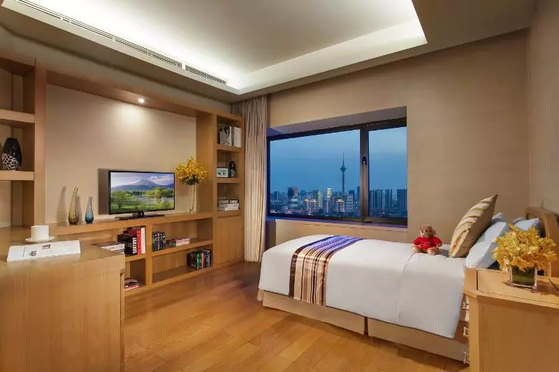 آپارتمان پریمیوم 1 خوابه, Somerset International Building Tianjin