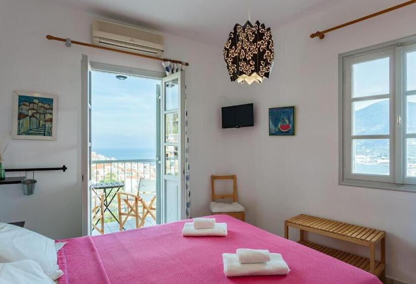 اتاق استاندارد با چشمانداز دریا, Thea Home