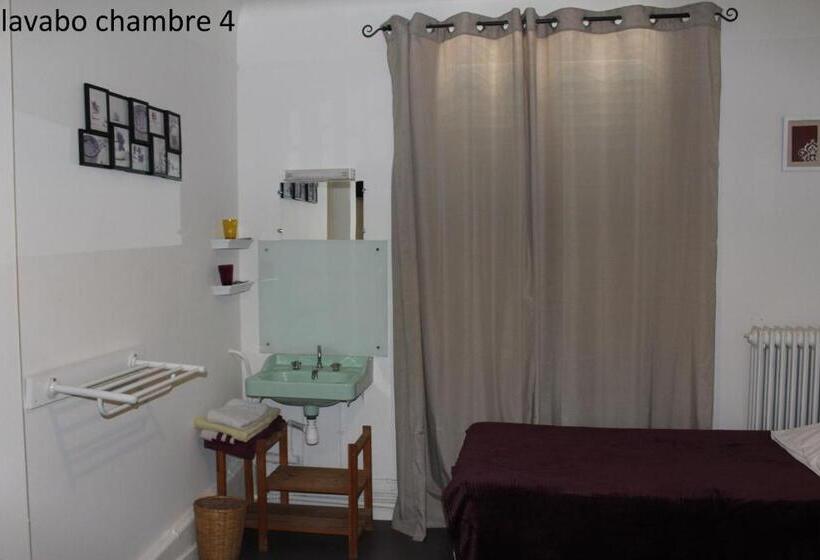 غرفة قياسية حمام مشترك, Hôtel Le Dervois