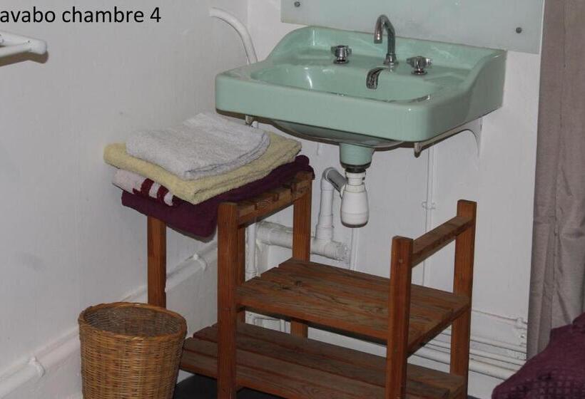 غرفة قياسية حمام مشترك, Hôtel Le Dervois