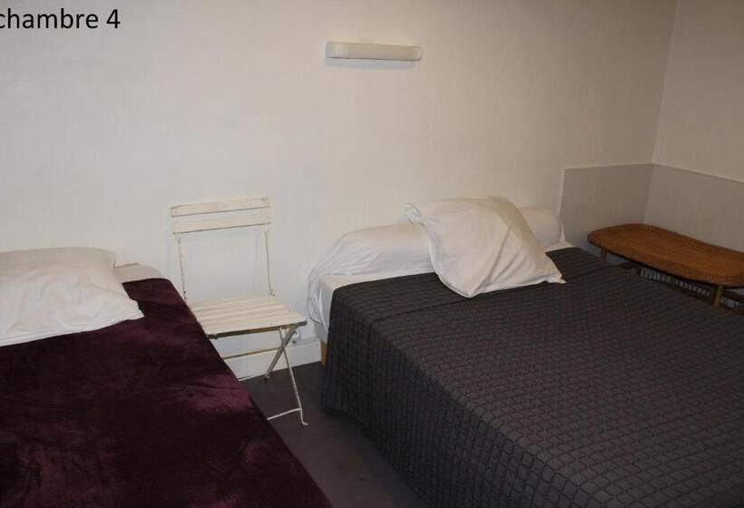 غرفة قياسية حمام مشترك, Hôtel Le Dervois