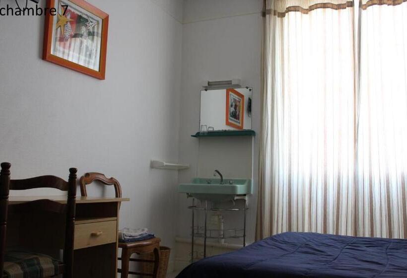 غرفة قياسية حمام مشترك, Hôtel Le Dervois