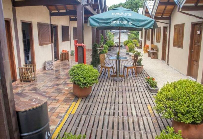 غرفة قياسية مزوَّدة بجاكوزي, Chalés Galinha Da Roça