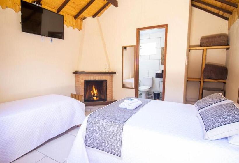 غرفة إقتصادية ثلاثية, Chalés Galinha Da Roça