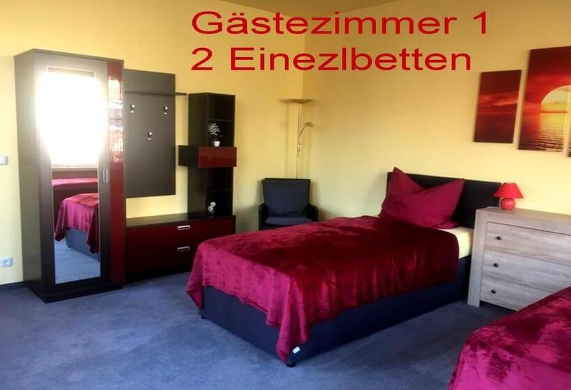 스탠다드 트리픔 룸 공동욕실, Ferienwohnung Direkt In Ilmenau